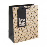 Best Dad Kraft Large Gift Bag