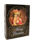 Glitter Swirl Musical Nativity Book LED Usb