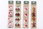 Pack Of 4 Christmas Embellishments