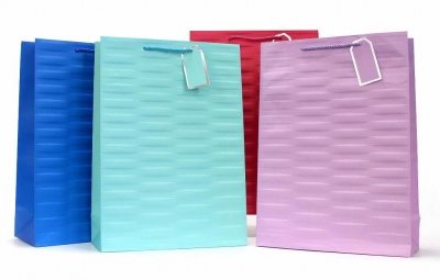 Gift Bag - Embossed Brights - Xl Size (32 X 44 X 11cm)