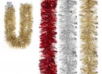 6Ply Thick And Thin Tinsel Red/Gold/Silver