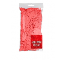 VALENTINE'S DAY RED SHREDDED TISSUE PAPER 25G