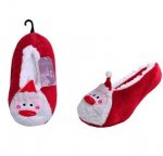 Ladies Santa Slipper Socks