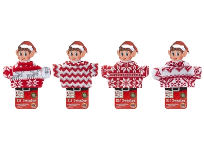 Christmas Elf Knitted Sweaters ( Assorted Designs )