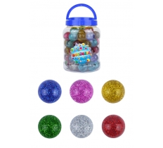 Jet Balls 3.3cm Glitter X 72 (17P Each)