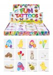 Mini Easter Temporary Tattoo 12pc X 48PC (8p each)