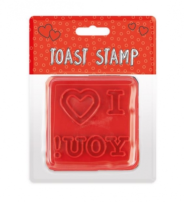 I Love You Toast Stamp