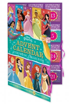 Disney Princess Advent Calender Story Book Collection