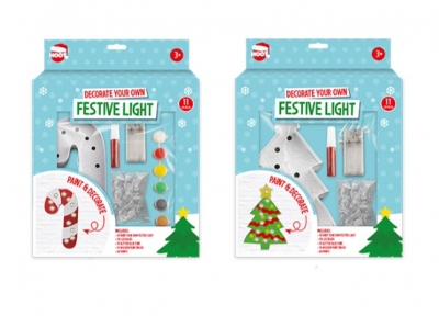 Decorate Your Own Festive Light