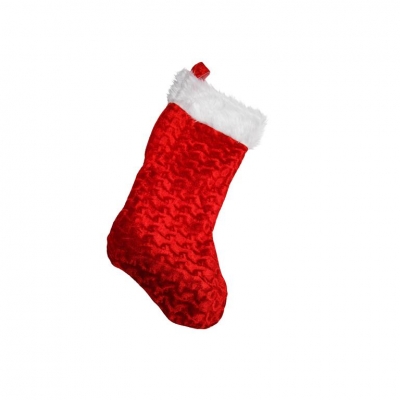 Deluxe Christmas Velvet Stocking 50cm X 21cm