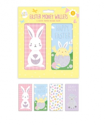 Easter Money Wallets 4 Pack