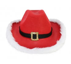 Christmas Cowboy Hat