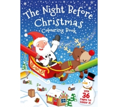 The Night Before Christmas Colouring Book (Zero Vat)