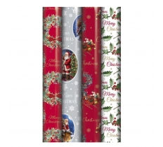 Traditional 4m Gift Wrap