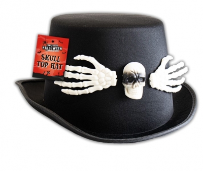 Halloween Adult's Skull Top Hatc