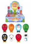 Christmas Charcater Balloon Heads x 240 ( 11p Each )