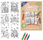 EASTER A6 COLOURING SETS AND 3 COLOURING CRAYONS