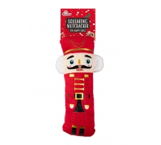 Christmas Small Squeaking Plush Nutcracker