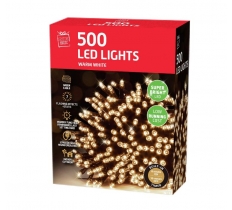 LED LIGHTS 500 TIMER WARM WHITE