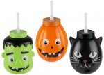 Halloween Novelty Drink Cup ( Assorted Designs )