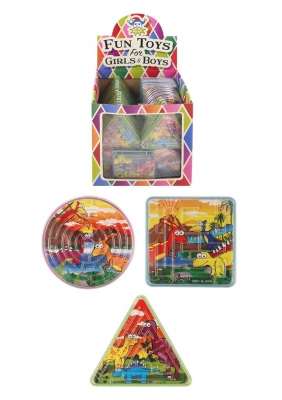 Dinosaur Puzzle Mazes In Assorted Designs x 96 ( 12p Each )