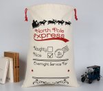 Christmas North Pole Express Santa Sack 75 x 45cm