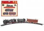 Vintage Train Set In Printed Box 13 Piece