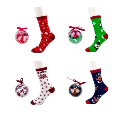 *** OFFER *** Ladies Christmas Socks In Bauble