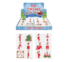 Mini Elfin Around Temporary Tattoo Sheets X 96 ( 5p Each )