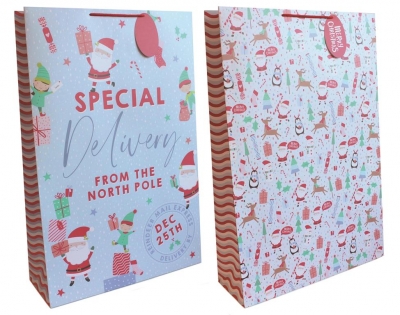 Gift Bag Christmas Special Delivery Super Jumbo (46.5 X 70 X 16c