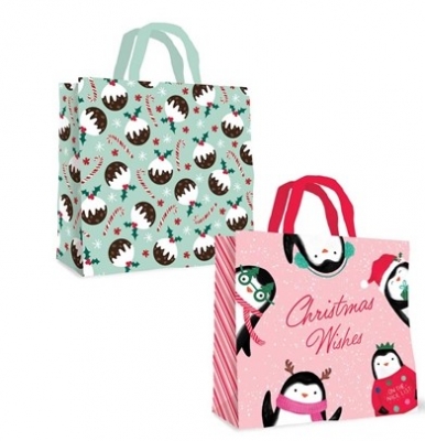 Christmas Pp Shopper Bag Cute Gift Bag