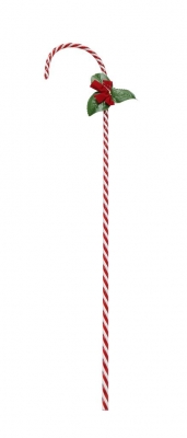 Decorated Candy Cane With Bow