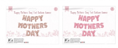 Happy Mothers Day Foil Balloon Banner