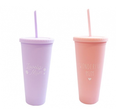 MOTHER'S DAY REUSABLE COLD CUP 24OZ