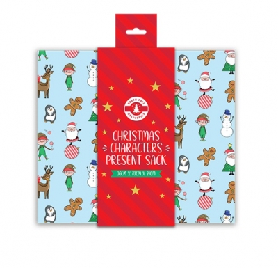 Christmas Character Present Sack 70 x 36 x 24cm