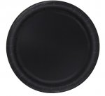 Midnight Black 7" Dessert Plates 8pack