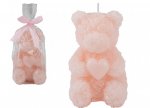 Mother's Day Scented Rose Bear Candle 10.5cm