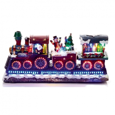 40cm Christmas Train W-Rotating LED