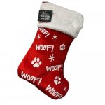 Red Woof Stocking