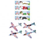 Christmas Flying Glider In Assorted Designs 17cm x 12