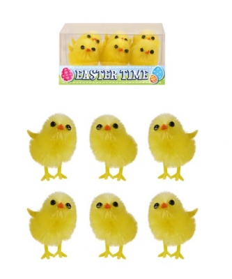 Yellow Easter Chicks (3.5cm) Easter Prizes and Decorations