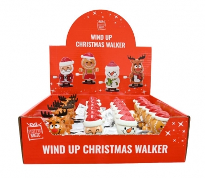 Christmas Wind Up Toy ( Assorted Designs )