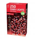 LED FAIRY LIGHTS 250 RED-WHITE