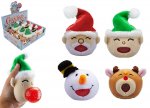 Pbj's Plush Ball Jelly Christmas 8cm 4 Assorted