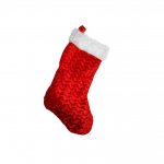 Deluxe Christmas Velvet Stocking 50cm X 21cm