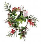 Mixed Berry Christmas Wreath 36cm