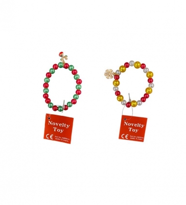 Christmas Bead Bracelet