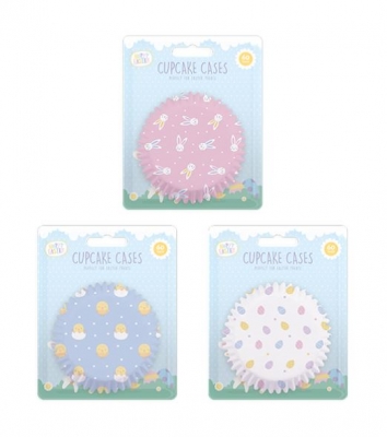 Easter Printed Cupcake Cases 60 Pack