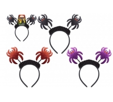 Halloween Spider Headband 3 Assorted