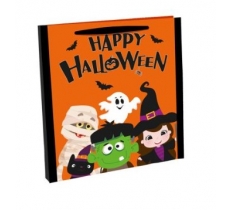 Happy Halloween Pp Woven Treat Bag